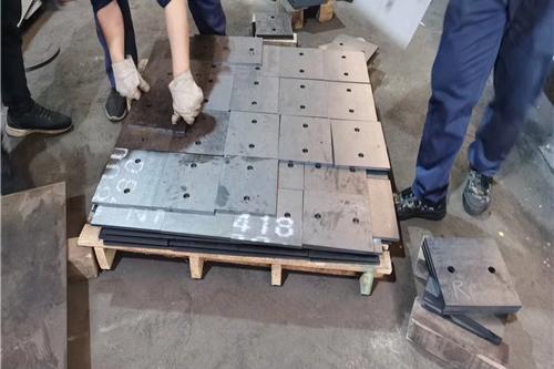 CNC Cut XAR500 Wear Steel Parts Cut To Drawing
