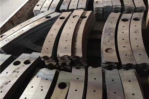 Custom Machined Flame Cut NM450 Wear Plate Cutting Parts for Heavy Industry Equipment