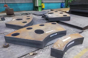 Heavy flange cutting